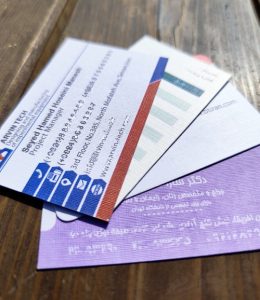 کارت ویزیت کتان 300 گرم