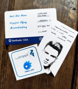 کارت ویزیت کارتی 300 گرم